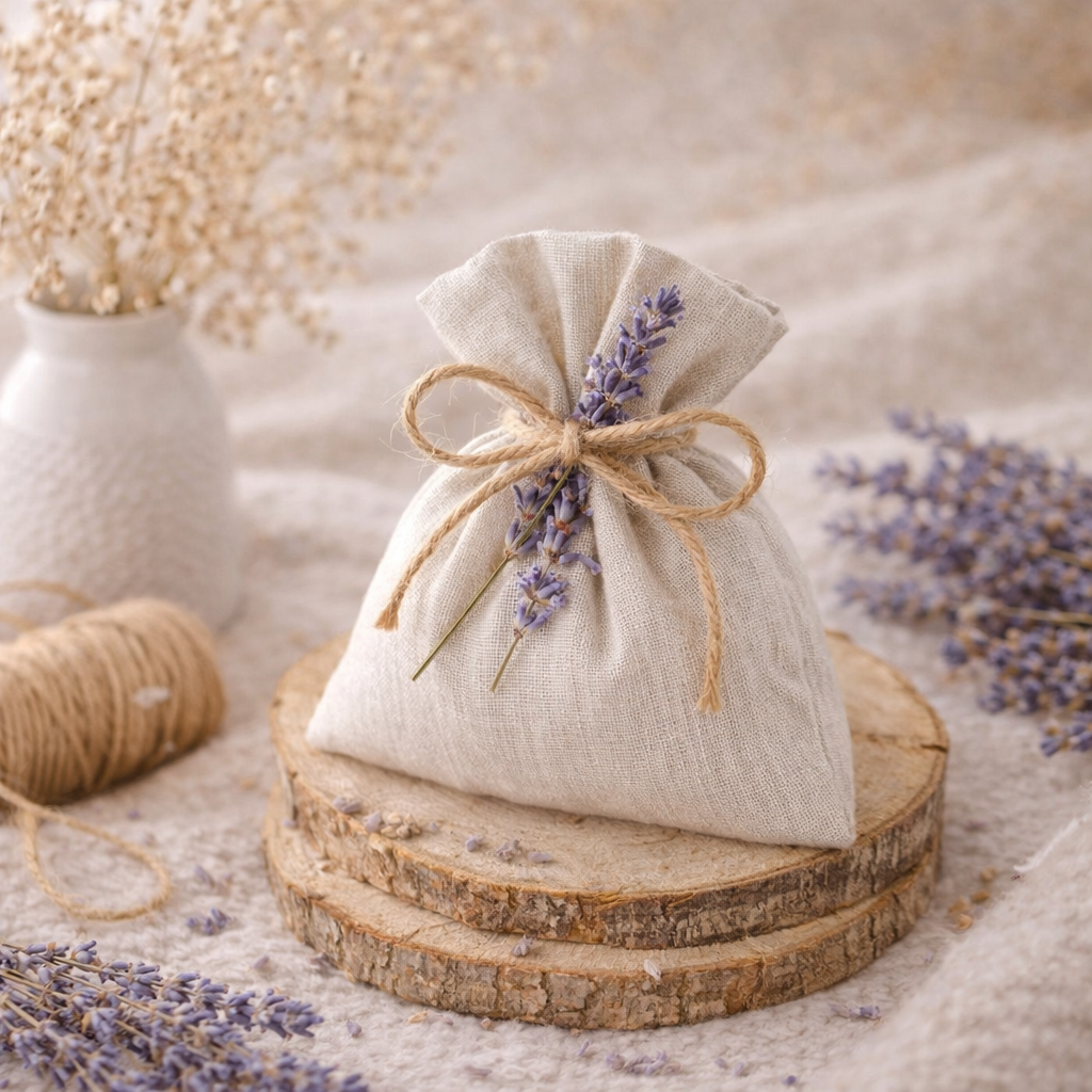 Lavendel-Duftkissen selber machen – Anleitung mit Vorlagen & Etiketten – Bild 5